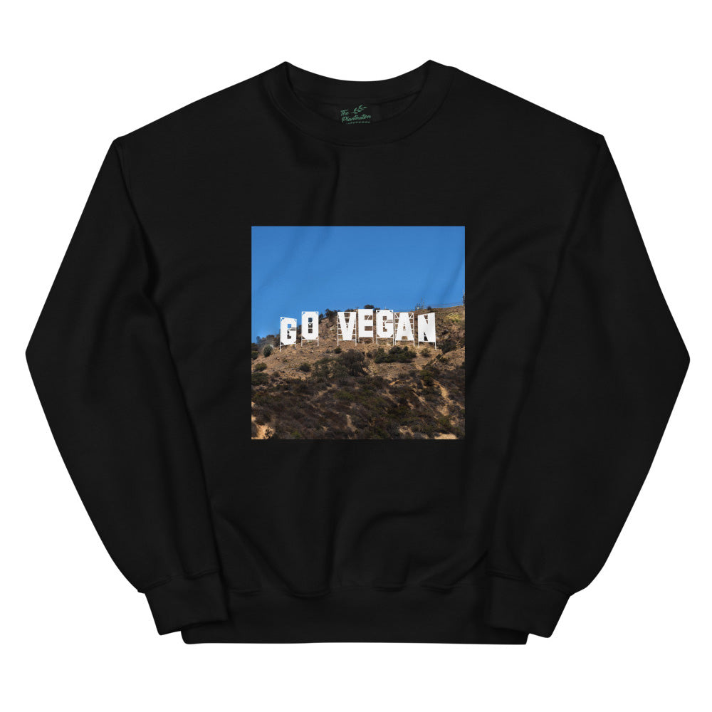 Go Vegan | Organic Sweatshirt - theplantnation